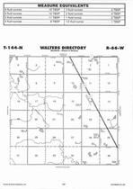 Walters Township Directory Map, Stutsman County 2007